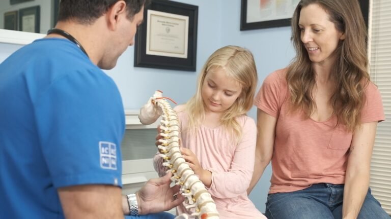 Dr. Kousouli helps a mother and her daughter child in mt kisco ny chiropractic hypnosis holistic healing
