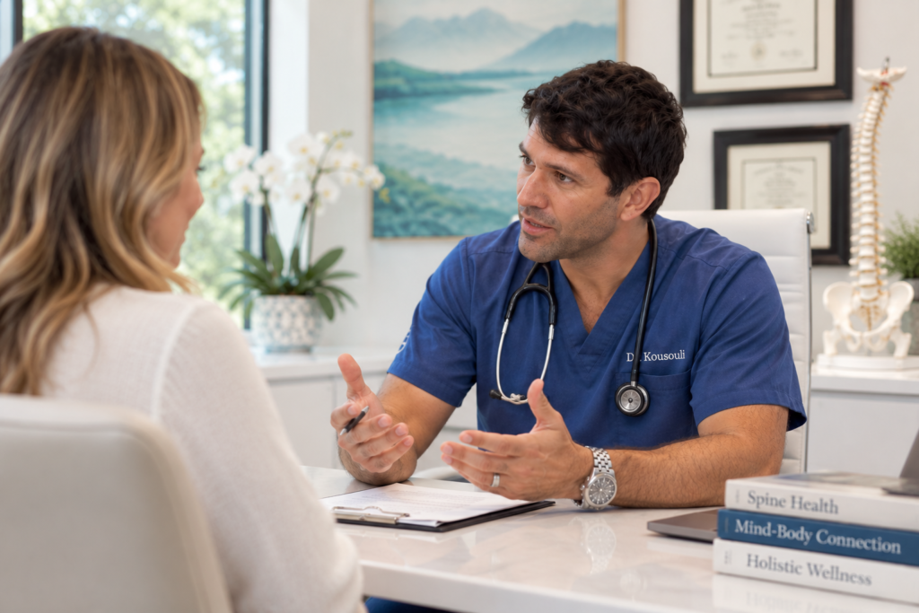 The Kousouli Approach to Healing | Dr. Theo Kousouli 2 Consultation with Dr. Kousouli